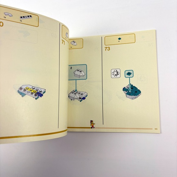 LEGO Monkie Kid White Dragon Horse Jet Instruction Manual Book Only 80020 - Picture 5 of 12